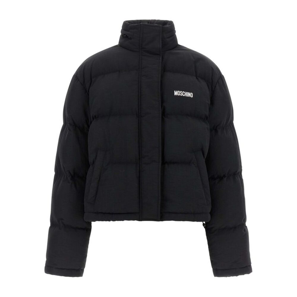 Moschino Black Polyamide Women's Bomber